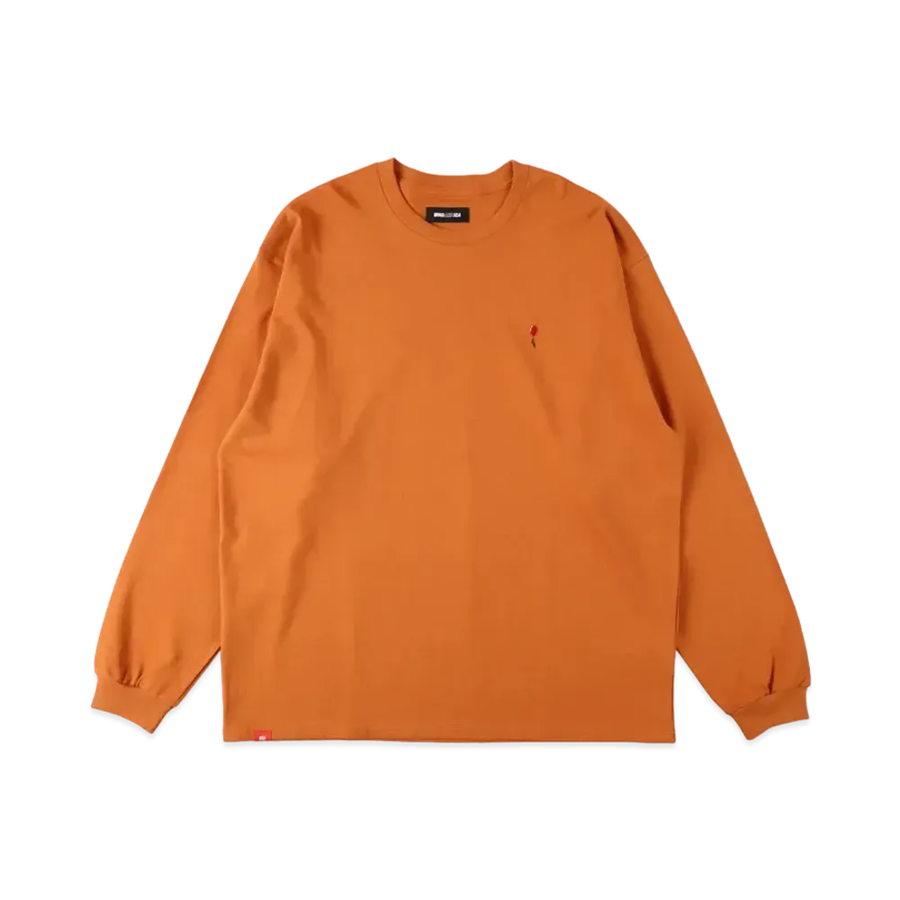 WIND AND SEA Balloon L/S Tee "Terracotta"