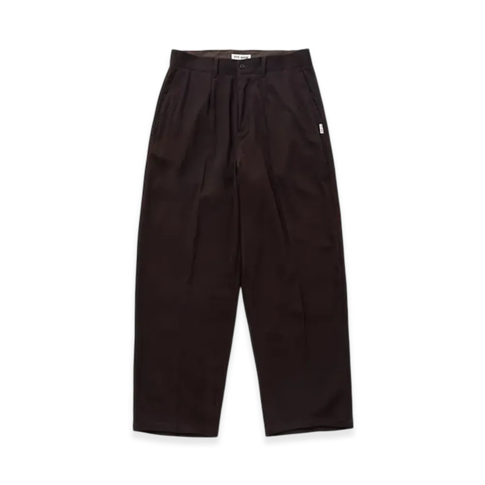 TTTMSW Wool Wide Slacks "Brown"