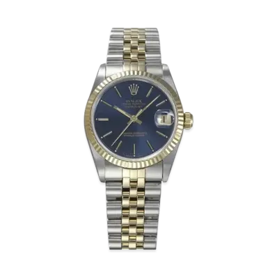 ROLEX Datejust "Blue/Stainless Steel/Yellow Gold"