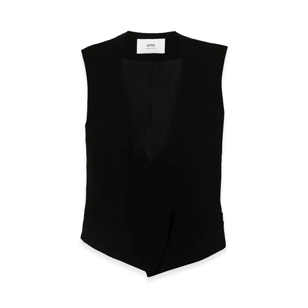 AMI PARIS Women's Vest "Black"
