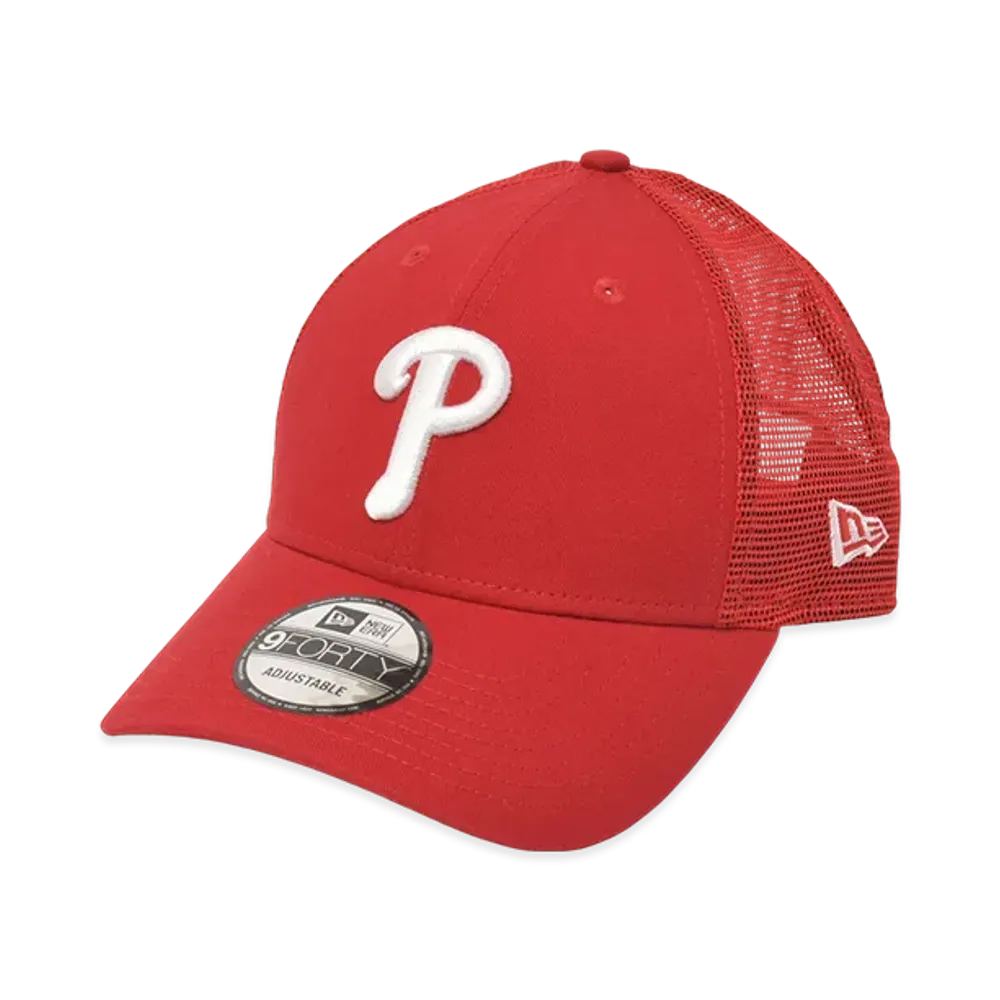 NEW ERA MLB Trucker 9Forty Cap Philadelphia Phillies "Red"