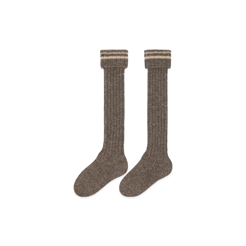 Maison Margiela Shetland Wool Socks "Gray"