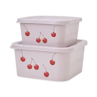 GELATO PIQUE 3 Pattern Tupperware "Pink"
