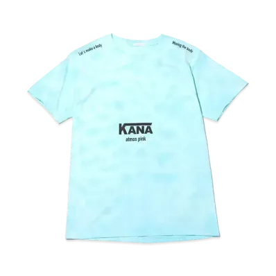atmos pink x Kana Tie-Dye T-Shirt "Blue"