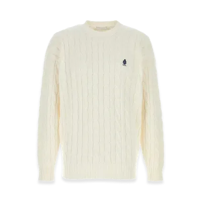 PRADA Cotton Sweater "White"