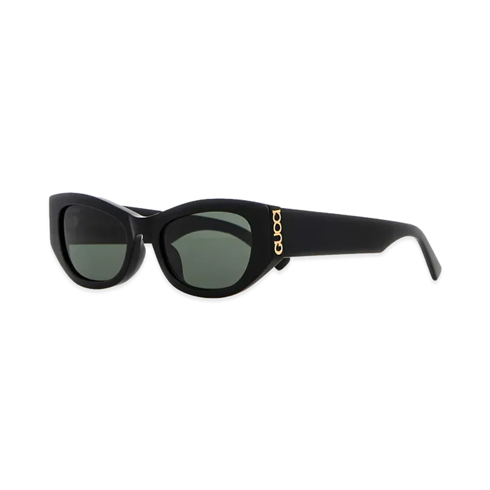 GUCCI Women's Acetate Sunglasses "Black"