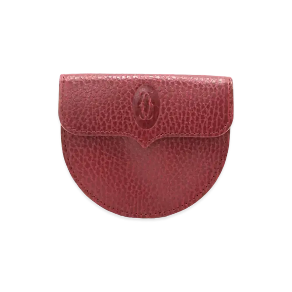 Cartier Must Line Coin Case "Bordeaux"