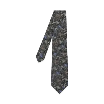 Paul Smith Painted Jacquard Tie "LightBeige"