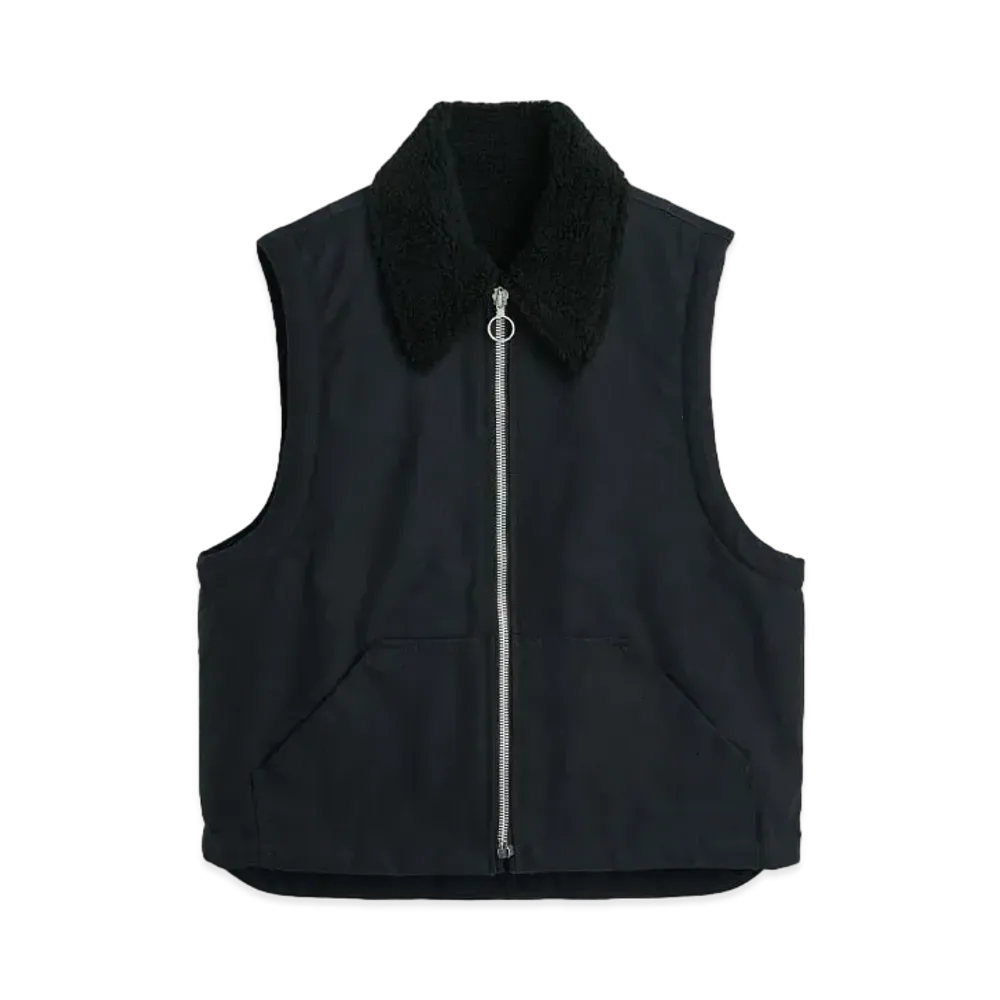 OUR LEGACY Grizzly Vest Highland Cotton "Black"