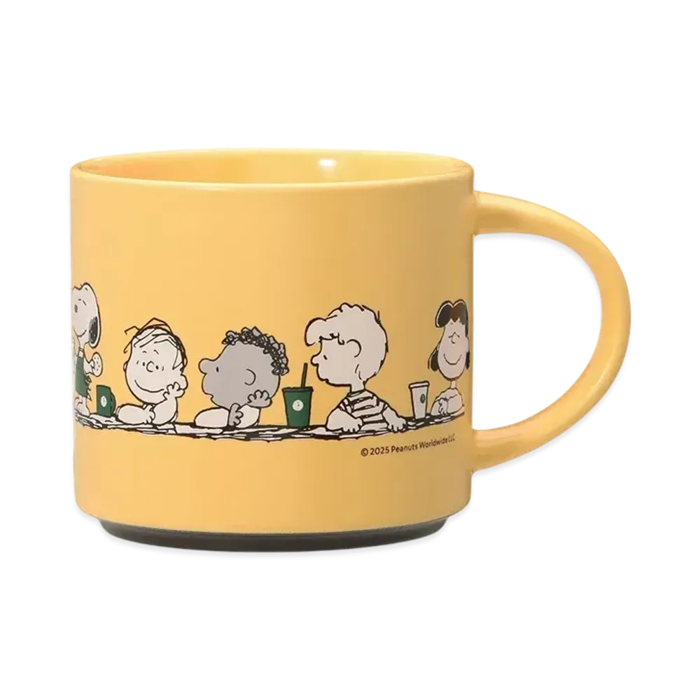 STARBUCKS x PEANUTS Stacking Mug 414Ml "Yellow"