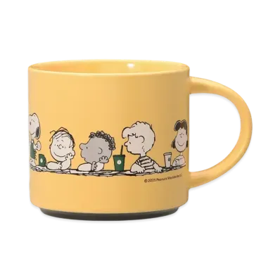 STARBUCKS x PEANUTS Stacking Mug 414Ml "Yellow"