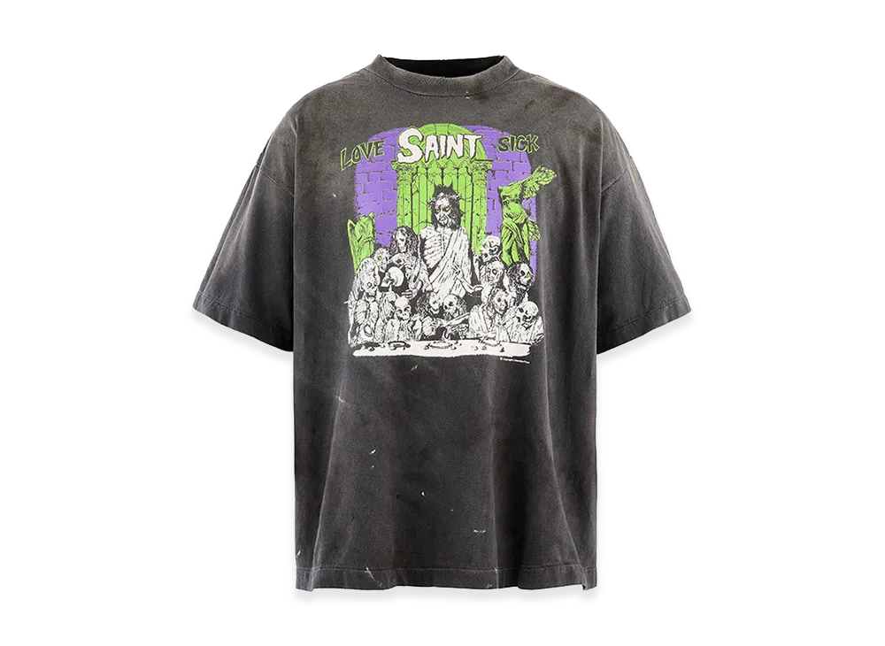 SAINT Mxxxxxx SS T-Shirt/Love Sick "Black"