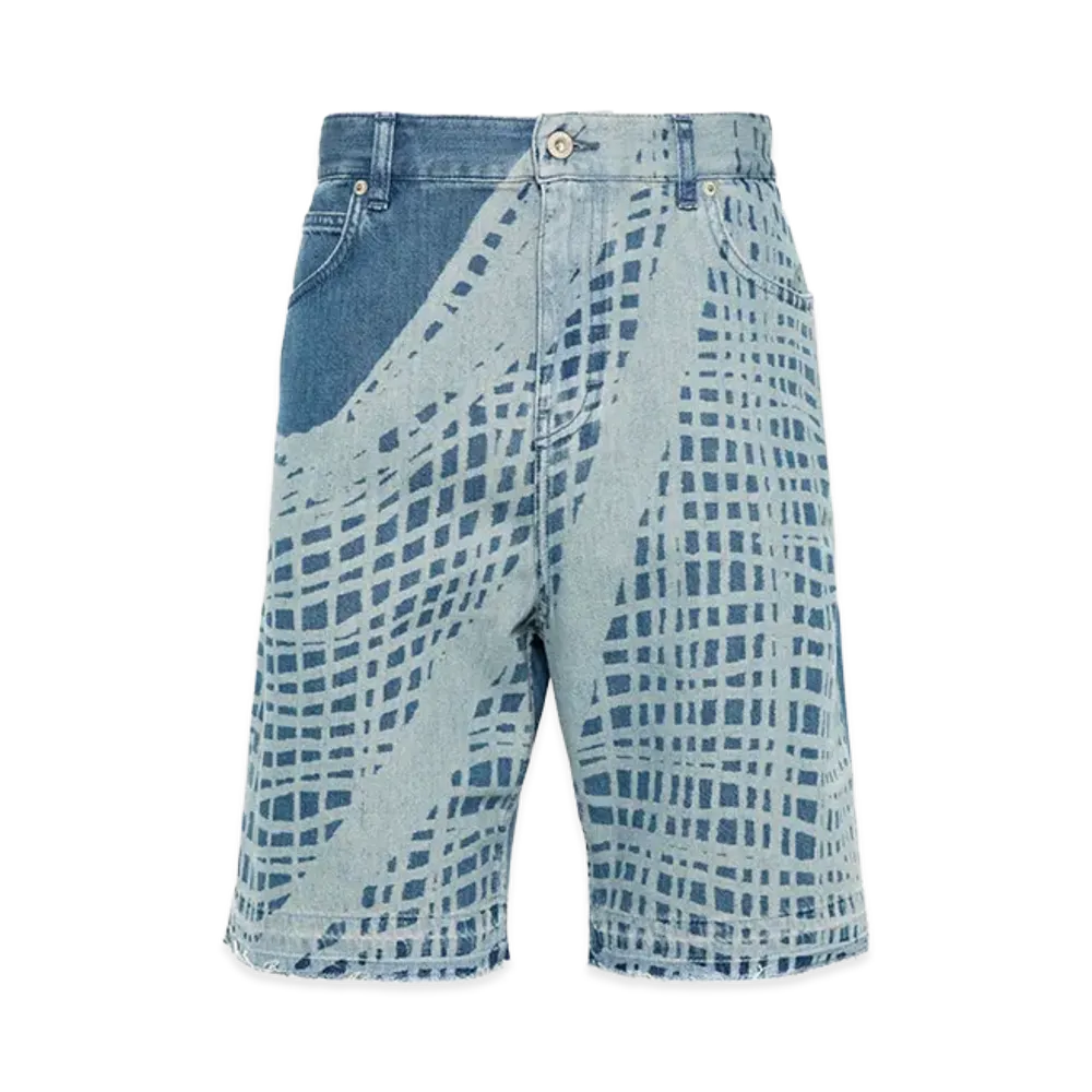 LOEWE Paula's Ibiza Shorts Denim "Blue"