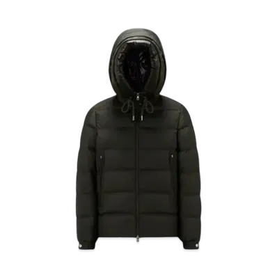 MONCLER Cardere Short Down Jacket "Dark Green"
