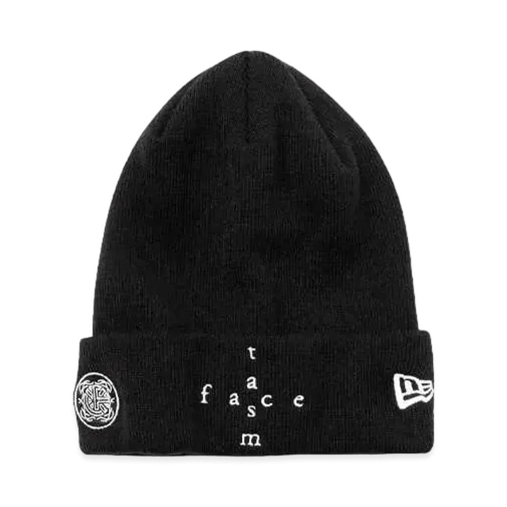 NEW ERA x FACETASM KNIT CAP "BLACK"