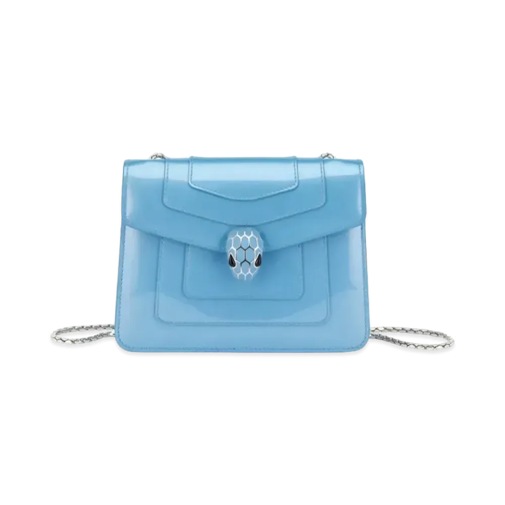 BVLGARI Serpenti Forever Crossbody Bag "Blue"