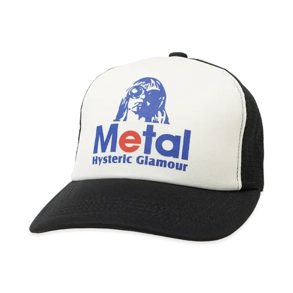 HYSTERIC GLAMOUR Metal Woman Mesh Cap "Black"