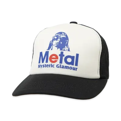 HYSTERIC GLAMOUR Metal Woman Mesh Cap "Black"