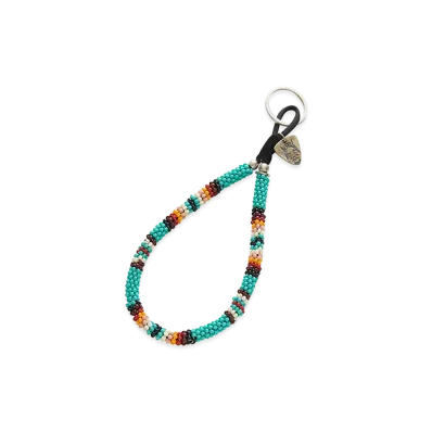 HYSTERIC GLAMOUR Women's Akashic Tree/See No Evil See No Evil Beads Strap "Blue"