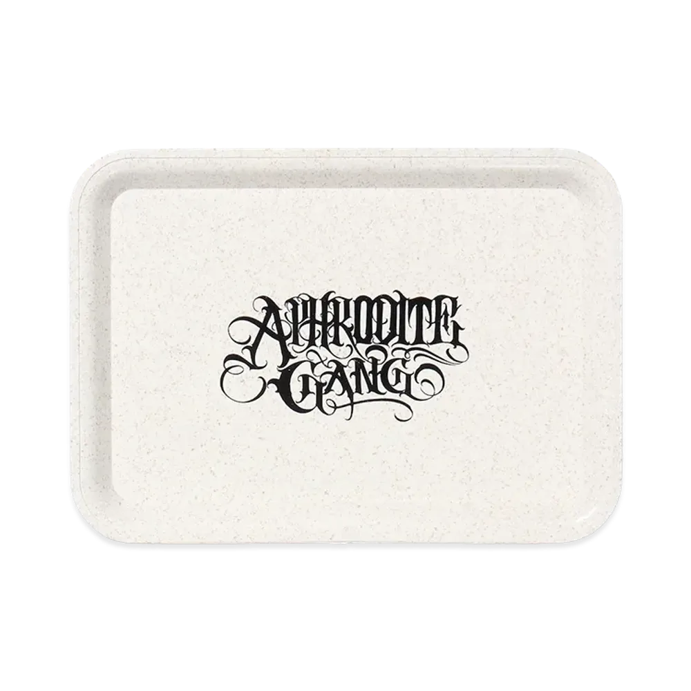 APHRODITEGANG Classic Logo Rolling Tray "Off White"