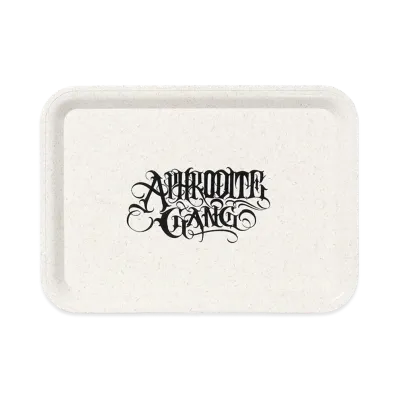 APHRODITEGANG Classic Logo Rolling Tray "Off White"