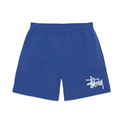 Stussy Water Short Big Basic "Cobalt"