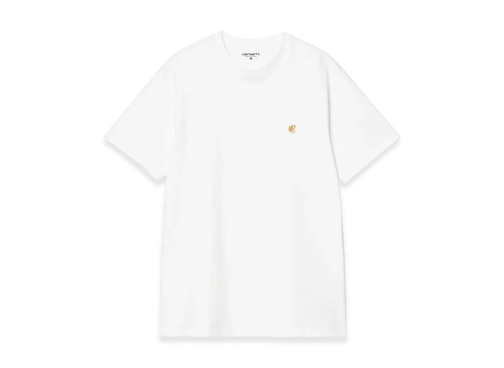 Carhartt WIP S/S Chase T-Shirt "White/Gold"