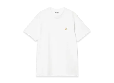 Carhartt WIP S/S Chase T-Shirt "White/Gold"