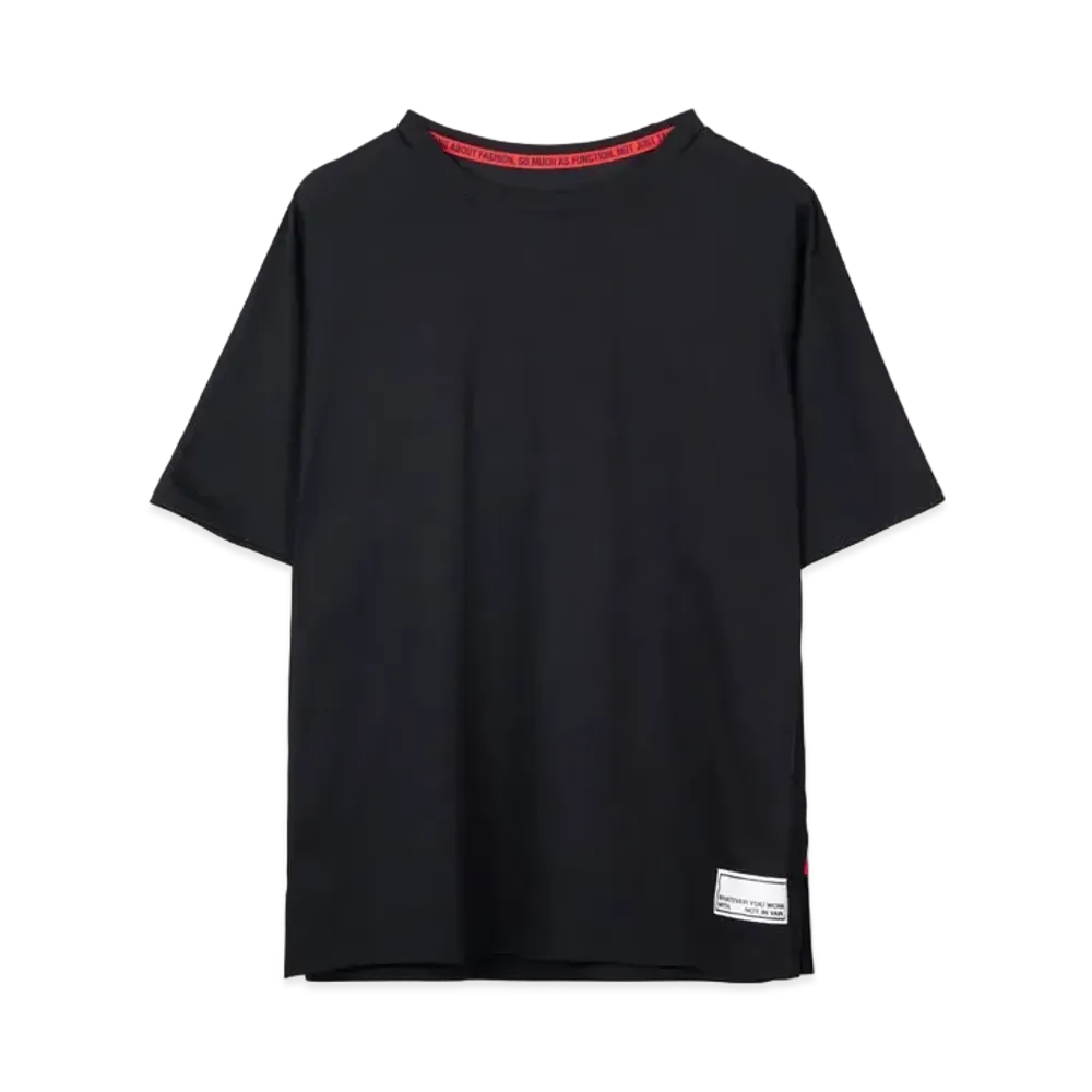 TAIGALIONA ANTI VIRUS RAGLAN SLEEVE TEE "BLACK"