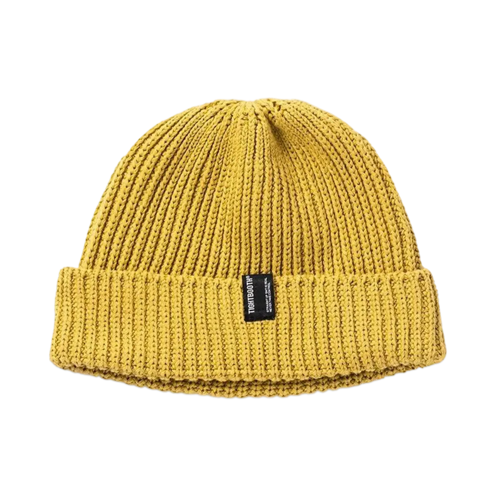 TIGHTBOOTH Tag Beanie "Mustard"