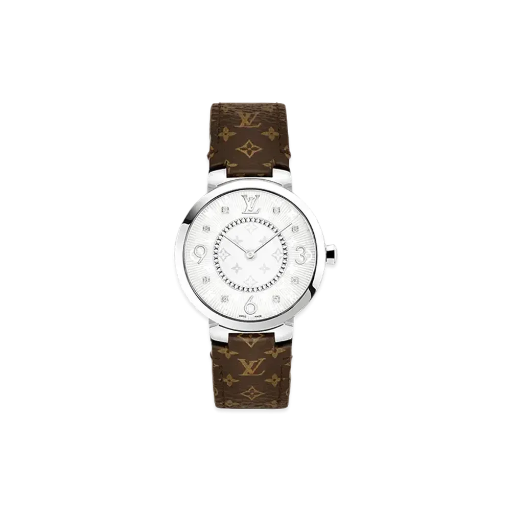 Louis Vuitton Tambour Slim Monogram 33mm