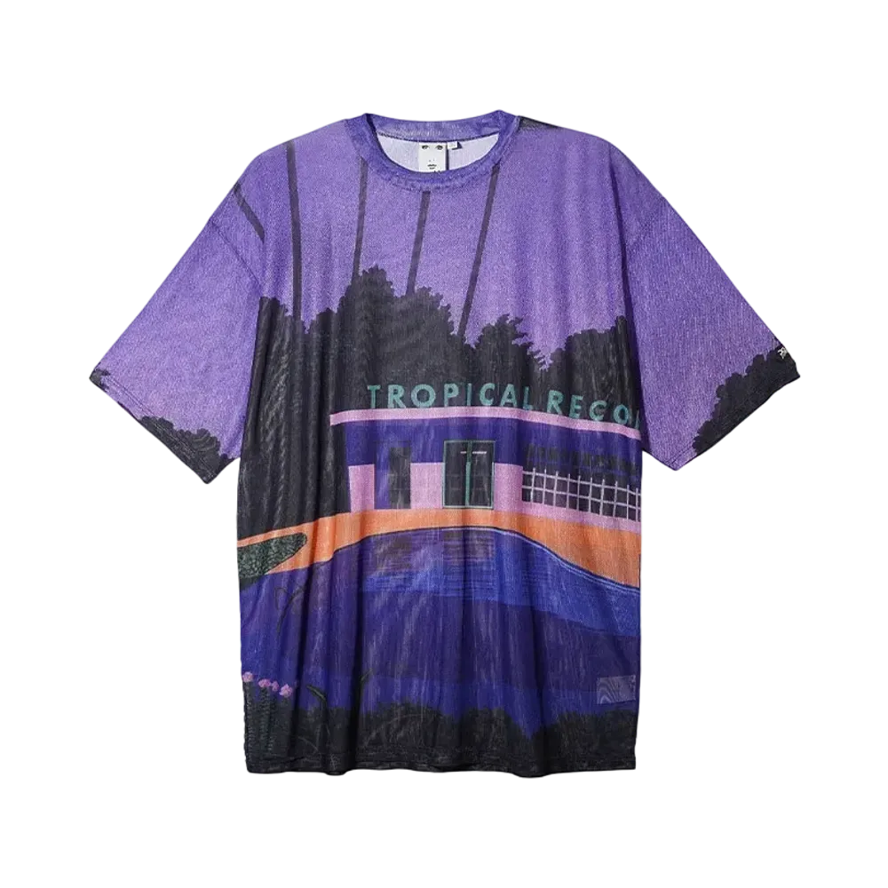 X-Girl X Hiroshi Nagai Mesh Dress "Purple"