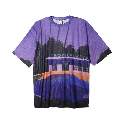 X-Girl X Hiroshi Nagai Mesh Dress "Purple"