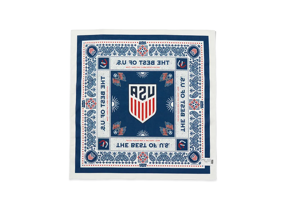 LEVI'S Soccer Collection USA Bandana "White"