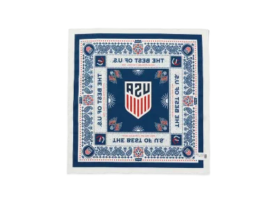 LEVI'S Soccer Collection USA Bandana "White"
