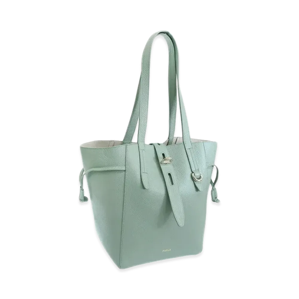 FURLA Net Tote M "Green"