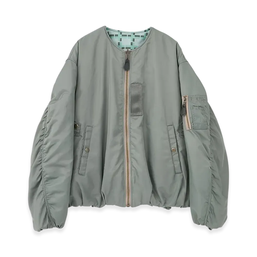 FRAGMENT x CLANE Reversible MA-1 "Khaki"