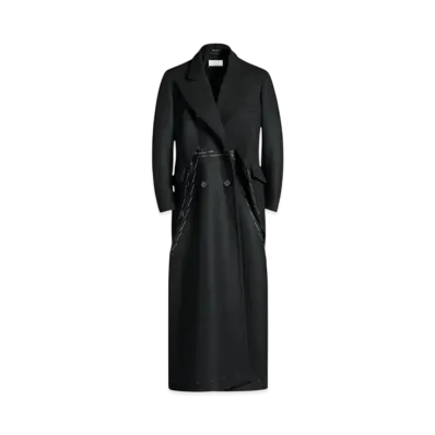 Maison Margiela Women's Work In Progress Coat "Black"