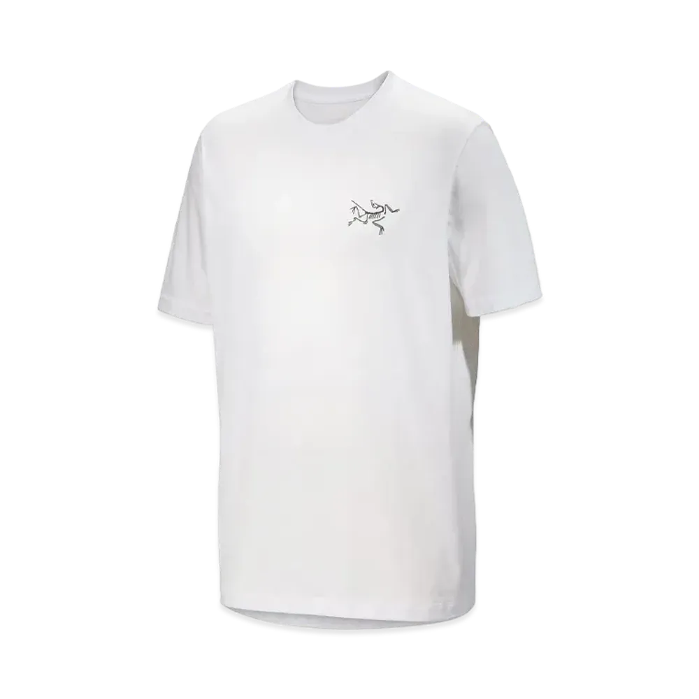 ARC'TERYX Arc Multibird Logo Short Sleeve Men's X000007747 "White Light"
