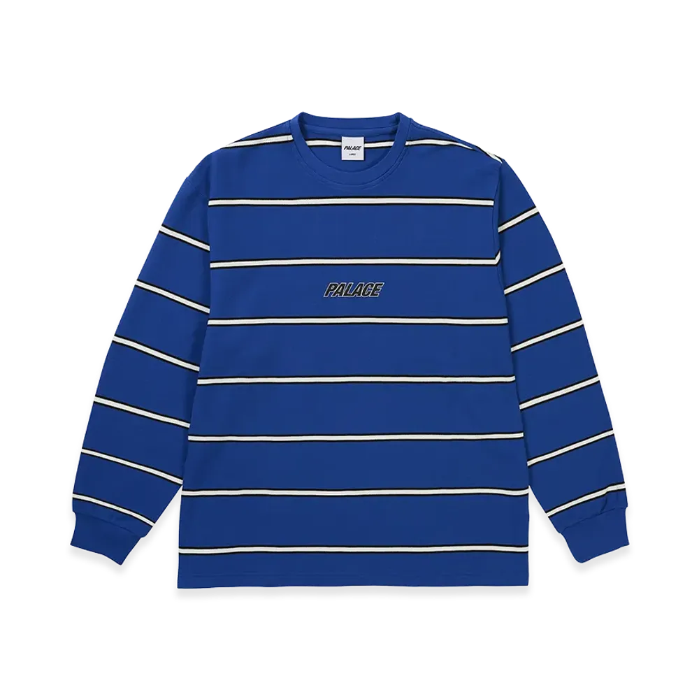 PALACE Palace Duo Stripe Longsleeve "Classy Blue"