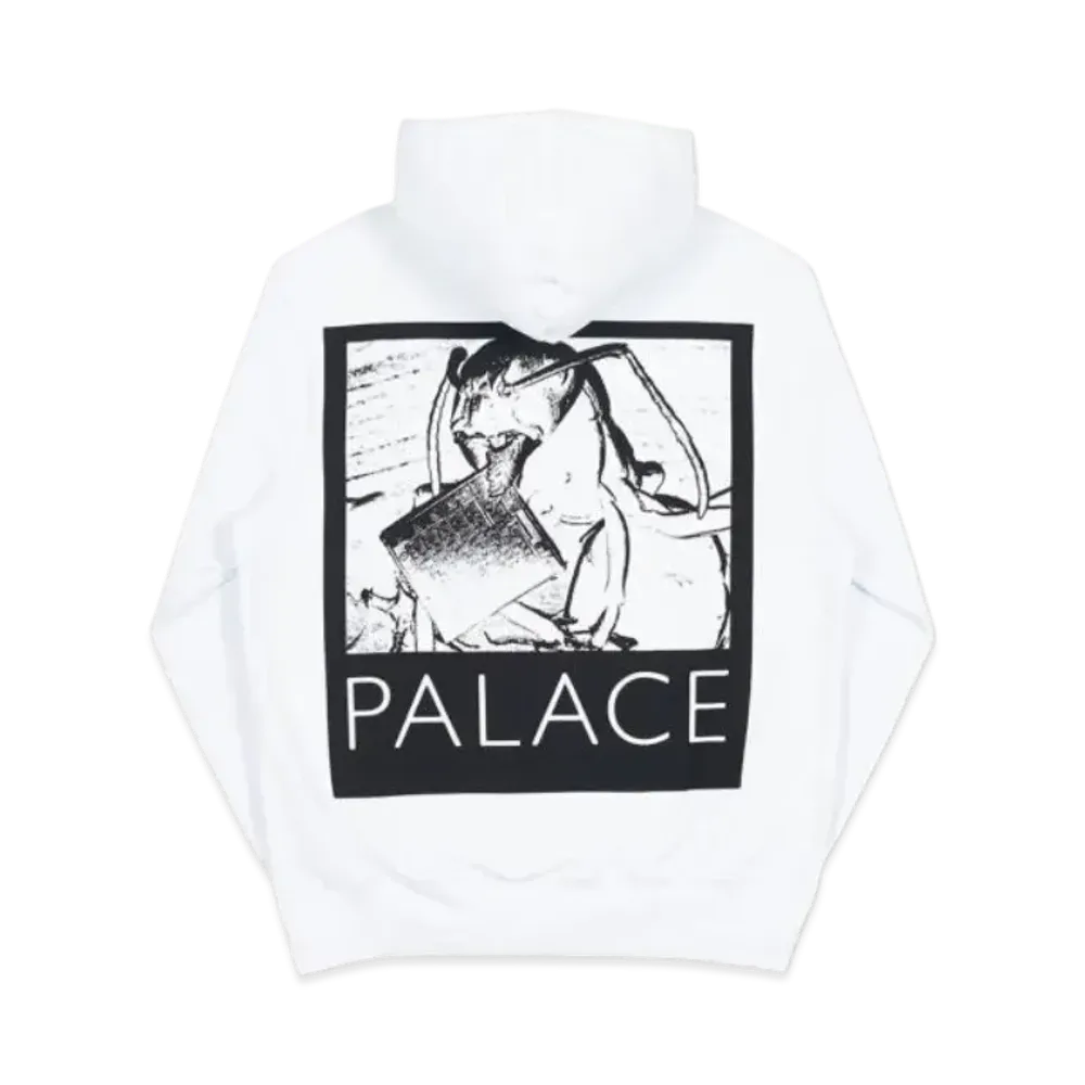 PALACE Chip Hood "White"