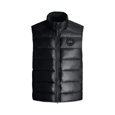 CANADA GOOSE Crofton Vest Black Label "Black"