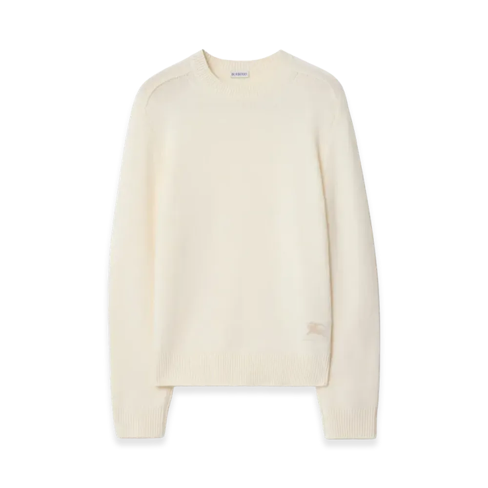 Burberry Cashmere Sweater "Ceramic White"