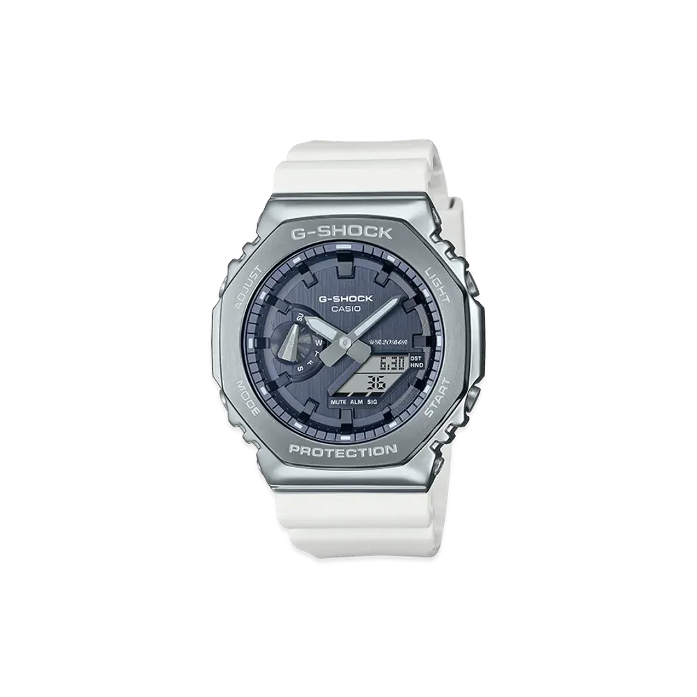 Casio G-Shock GM-2100WS-7AJF "Silver/White"