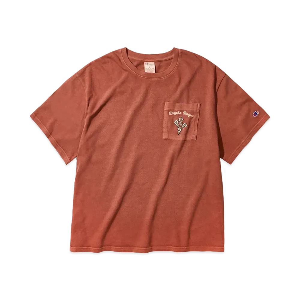 Champion x Angelo Baque Short Sleeve T-Shirt "Red Brick"