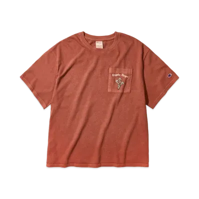 Champion x Angelo Baque Short Sleeve T-Shirt "Red Brick"