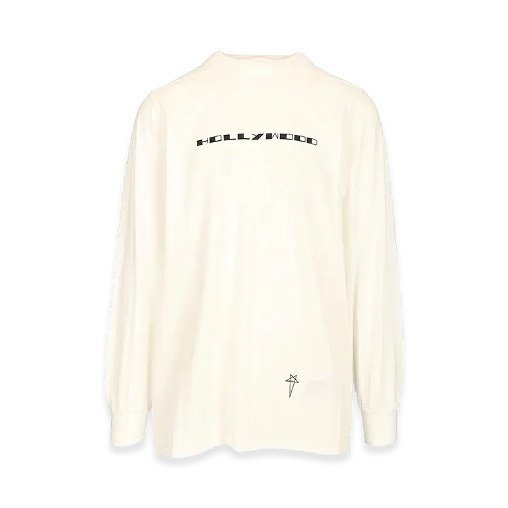 Rick Owens DRKSHDW Oversized Long Sleeve T-Shirt "White"