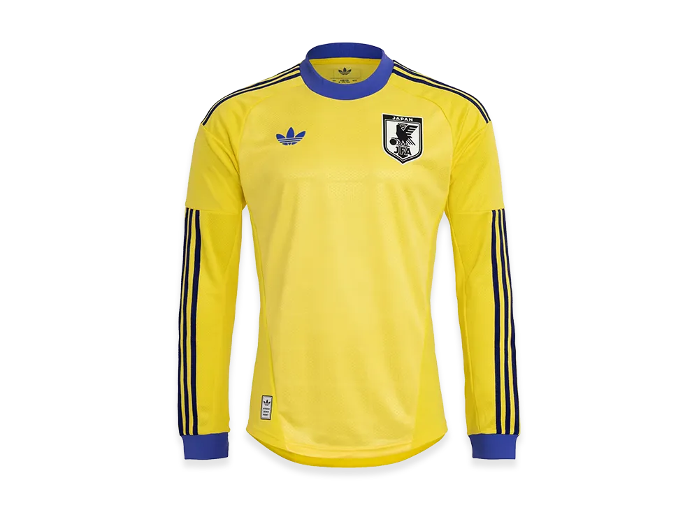 adidas Japan National Team 2026 Away Authentic GK Long Sleeve Jersey "Light Yellow"