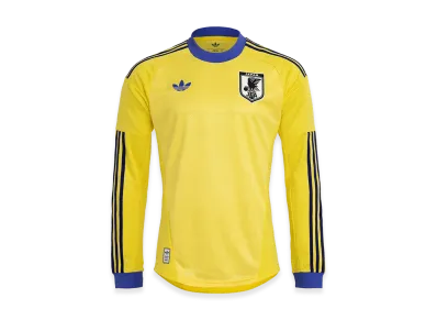 adidas Japan National Team 2026 Away Authentic GK Long Sleeve Jersey "Light Yellow"
