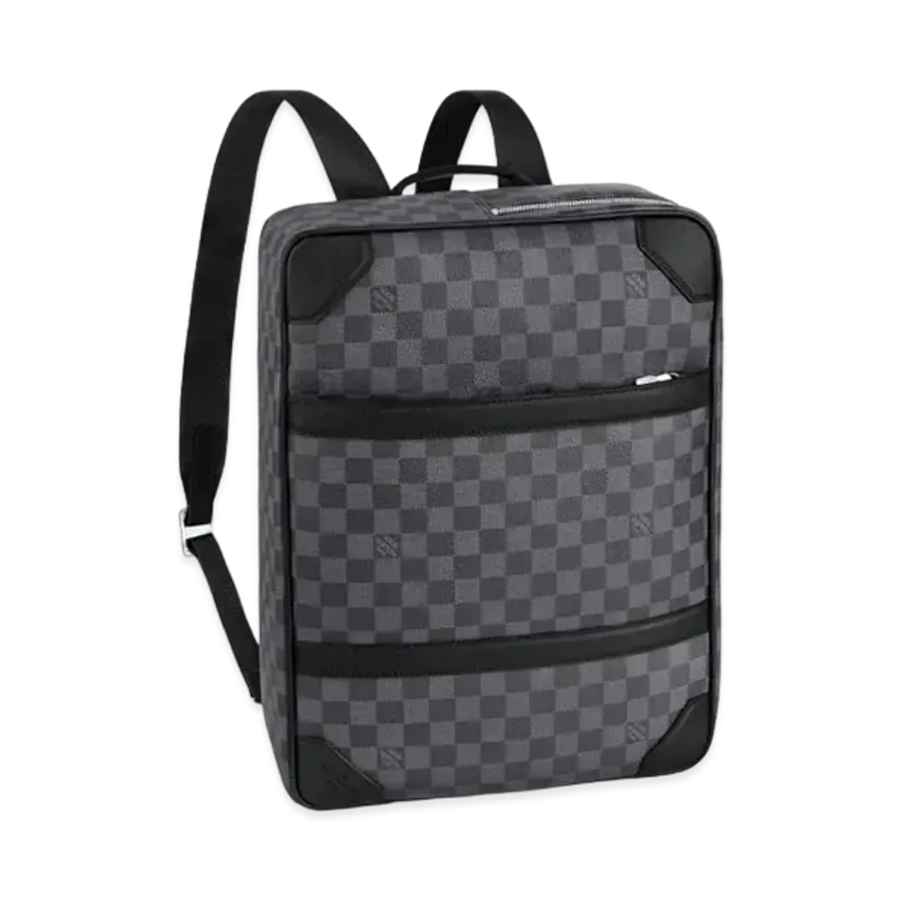 Louis Vuitton Briefcase Backpack Damier Graphite